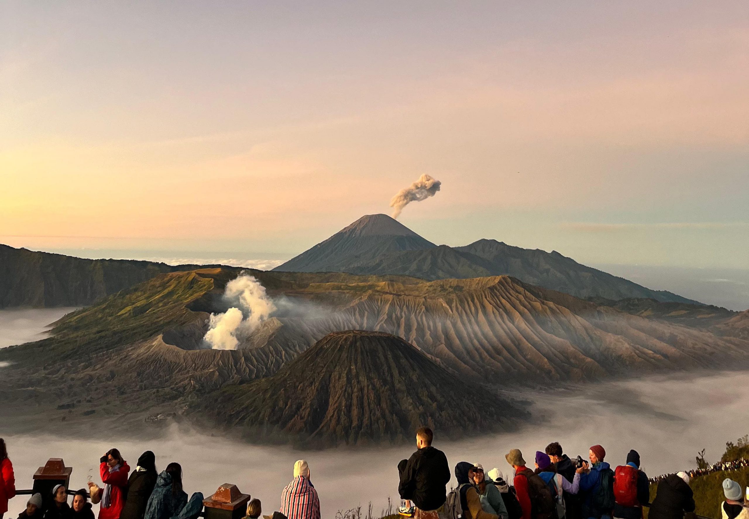 Liburan keluarga di Gunung Bromo